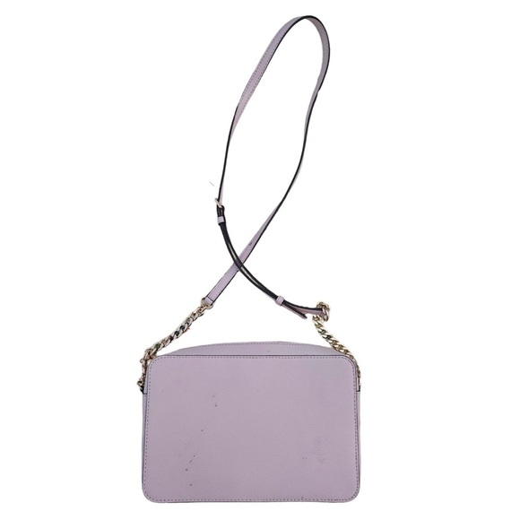 Michael Kors Jet Set Crossbody Bag Pink Saffiano Leather - Picture 2 of 8